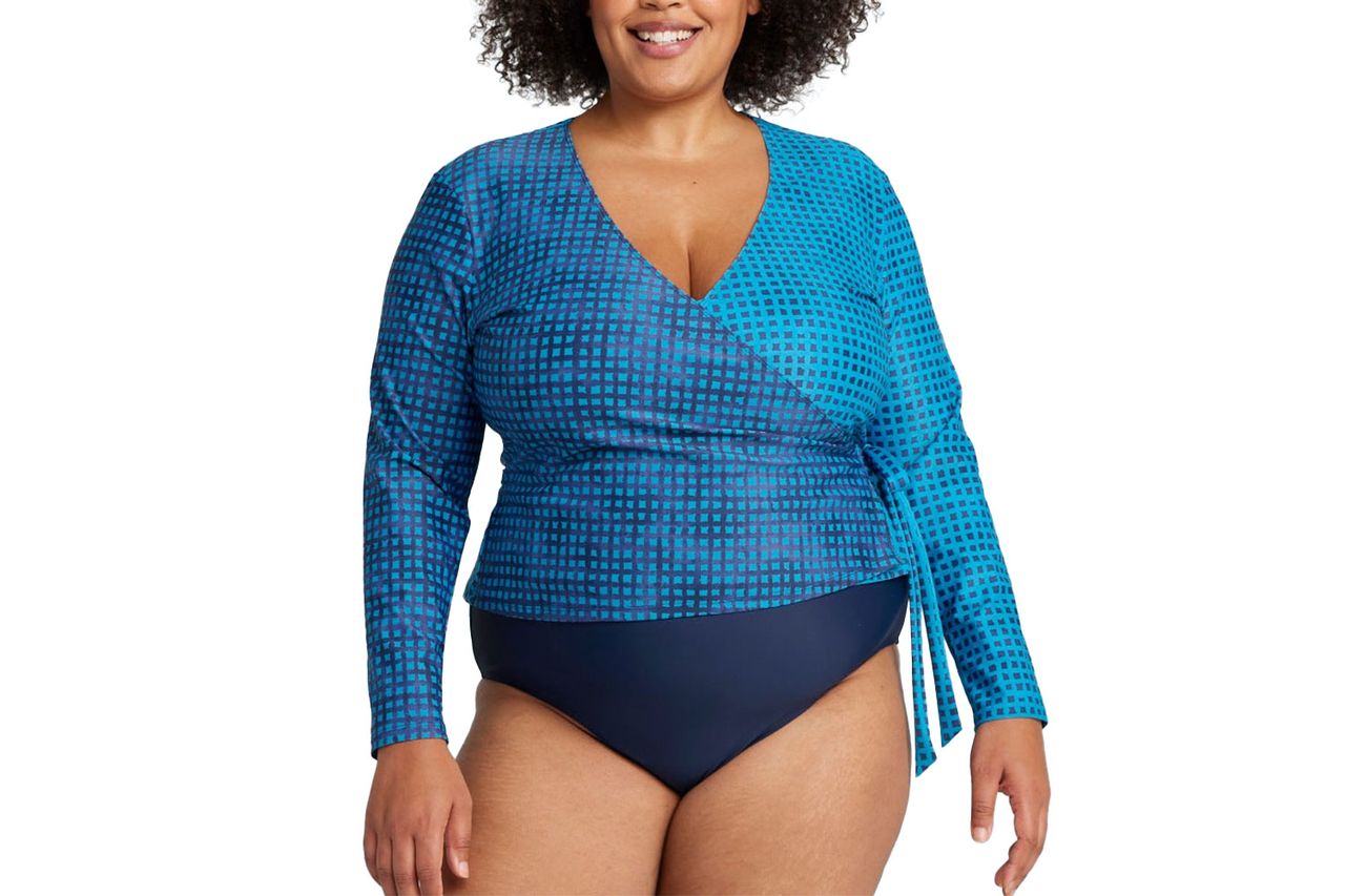 The Perfect Wrap Long Sleeve Cover-Up Credit: Summersalt