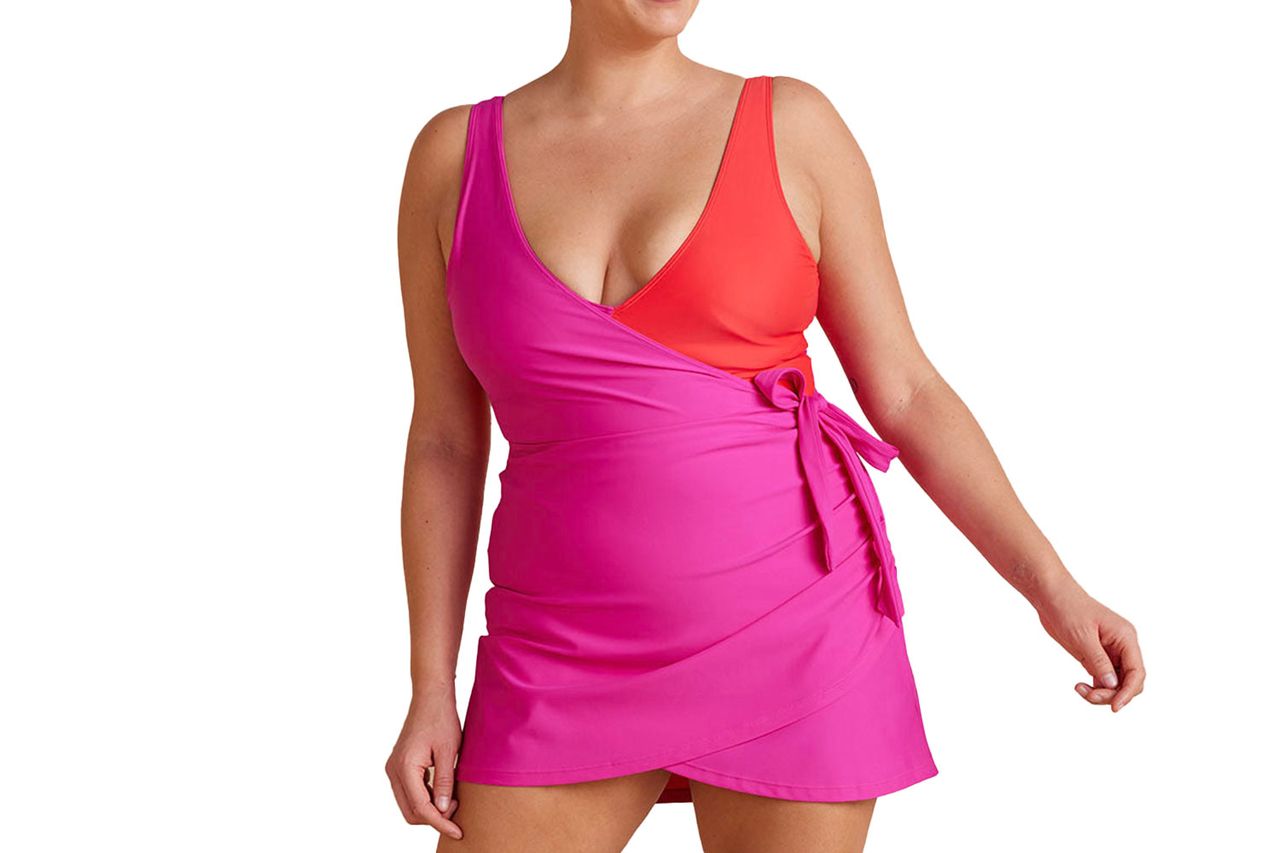 The Ruched Swim Skirt Credit: Summersalt