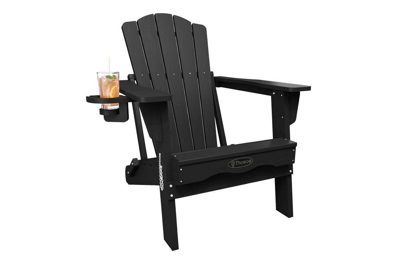 Amazon THOEOE Folding Adirondack Chair Credit: Amazon