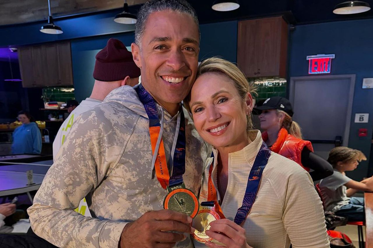 Amy Robach, TJ Holmes, Instagram T.J. Holmes and Amy RobachCredit: Amy Robach/Instagram