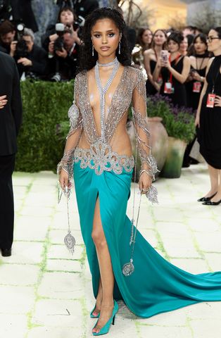 Tyla at 2026 Met GalaCredit: Dimitrios Kambouris/Getty