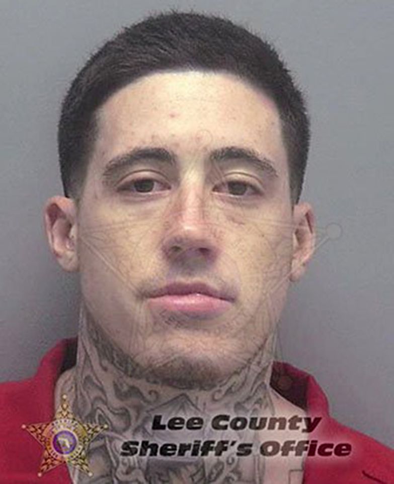 Wade Wilson's mugshot.Credit: Lee County Sheriff's Office