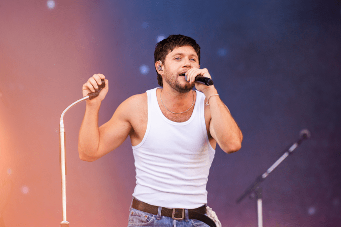 Niall Singing at the 2024 Superbloom Festival