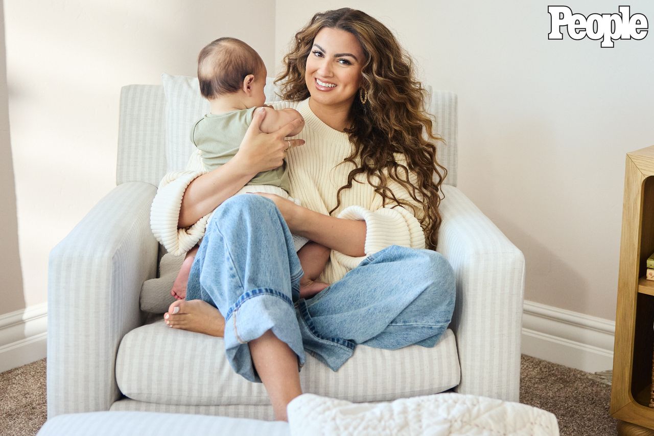 Tori Kelly, husband and new baby shot at home in E. Canyon Lake, CA on May 12, 2026 Tori Kelly with her son, Zayden, in May 2026Credit: Amanda Friedman