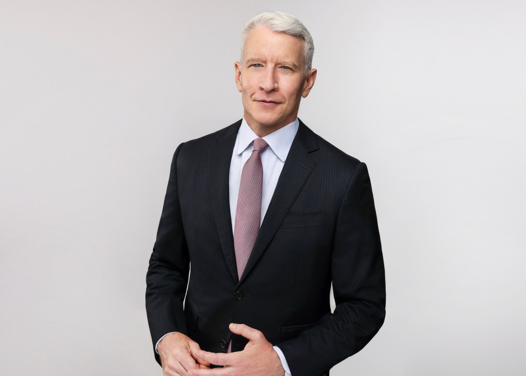 Pictured: Anderson Cooper, 60 MINUTES Correspondent.  Photo: Michele Crowe/CBS ©2023 CBS Broadcasting, Inc. All Rights Reserved