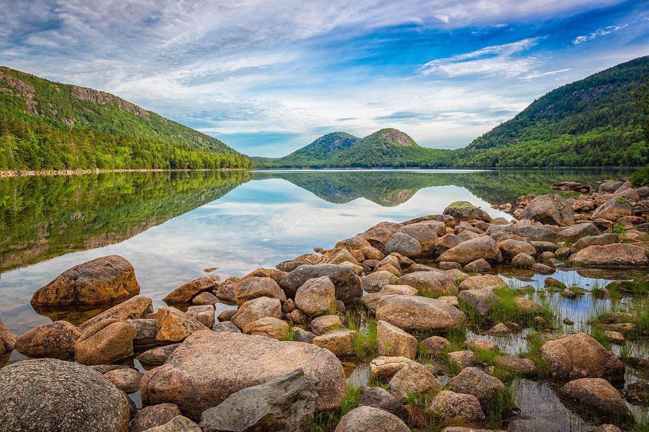 Jordan Pond at Acadia National ParkCredit: Getty