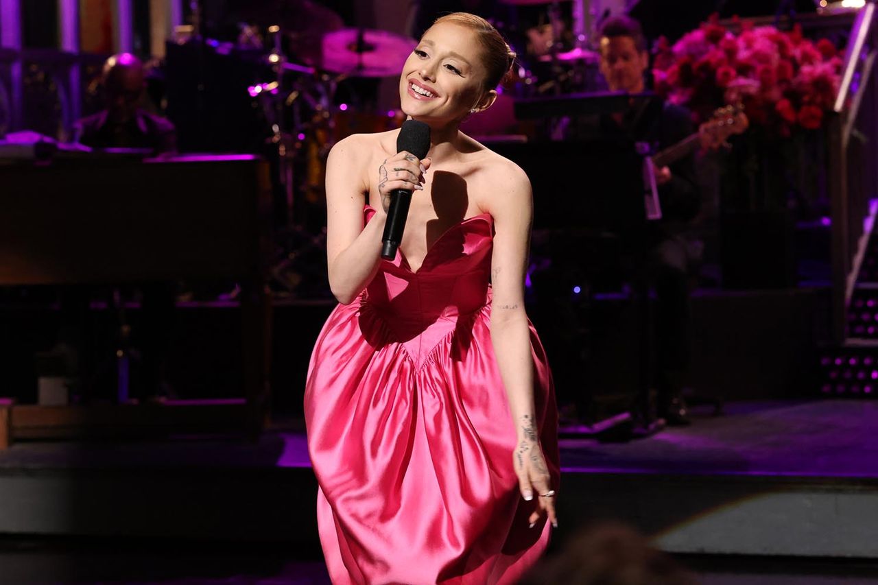 Ariana Grande on 'Saturday Night Live' in October 2024Credit: Will Heath/NBC via Getty