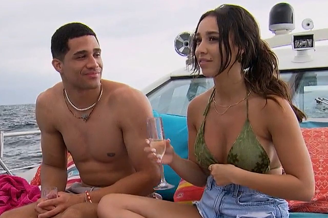 Kylee Russell and Aven Jones on 'Bachelor in Paradise'Credit: ABC