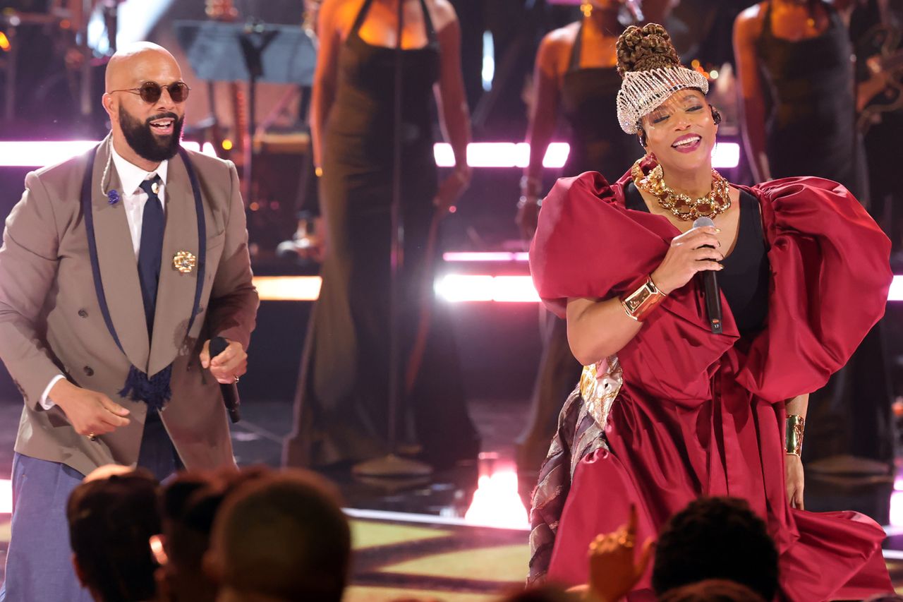 Common and Queen Latifah perform onstage in June 2026 in L.A.Credit: Kevin Winter/Getty