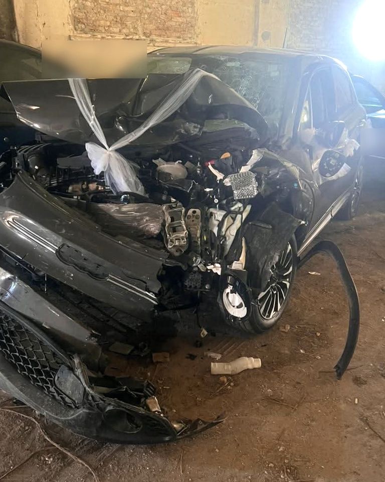 Pic from Kennedy News & Media (Pictured:DANIEL RJABCEV, 28, WHEN HE WAS YOUNGER.) A lad died in a catastrophic car crash after he momentarily left his best friend's wedding just to 'grab a phone charger'. Daniel Rjabcevs, from Hendon in North West London, had flown from Luton Airport in London to Albania on June 4 for his friend's wedding. But while attending the evening celebrations on June 6, it is said the 28-year-old left the venue in his hired Fiat car to 'get a phone charger'. Vehicle after crashCredit: Kennedy News & Media
