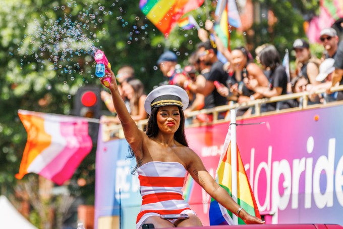 Keke Palmer Pride Parade in Washington DC