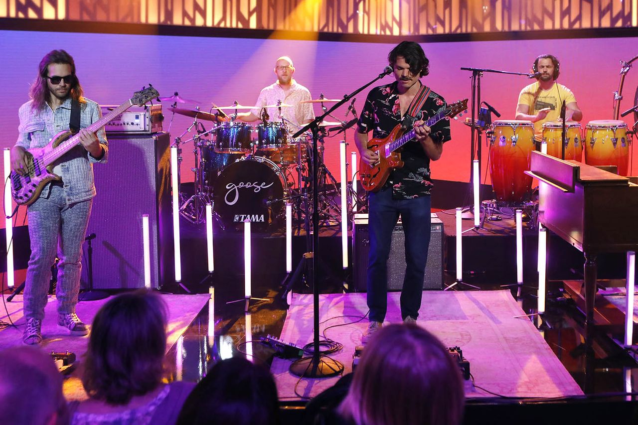 Goose performing on 'Jimmy Kimmel Live.'Credit: Randy Holmes/ABC via Getty