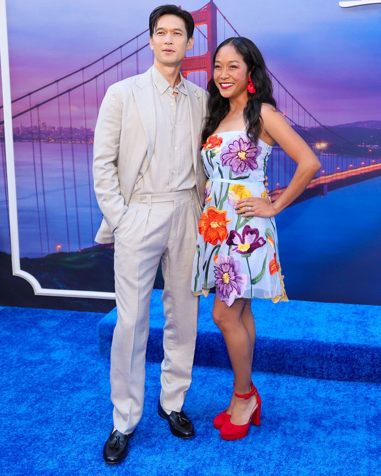 Harry Shum Jr. and Shelby Rabara attend the premiere of Netflix's 'Voicemails for Isabelle' in Los Angeles on June 16, 2026Credit: Brianna Bryson/FilmMagic