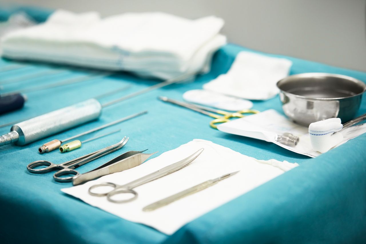 Surgical equipment.Credit: Getty