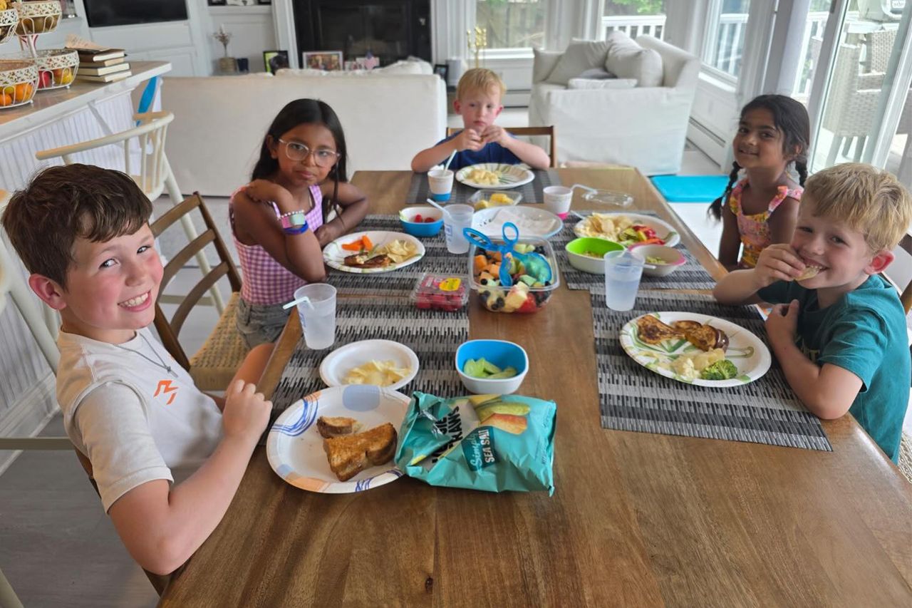 Hoda Kotb and Dylan Dreyer post a photo of their kidsCredit: Hoda Kotb/Instagram