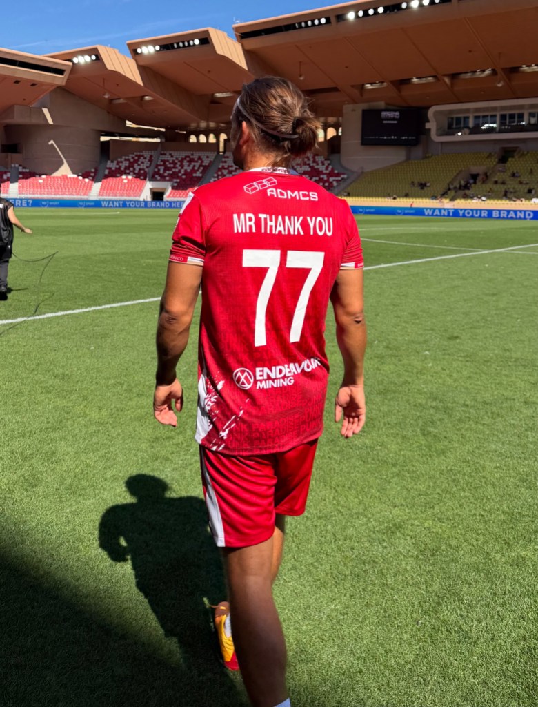 MR THANK YOU AND RONALDINHO WIN CHARITY FOOTBALL MATCH IN MONACO ALONGSIDE GLOBAL STARS