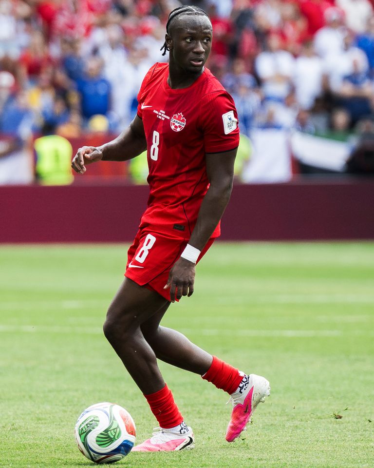Ismael Kone of Canada during the FIFA World Cup 2026 match between Canada and Bosnia and HerzegovinaCredit: Nicolò Campo/LightRocket via Getty