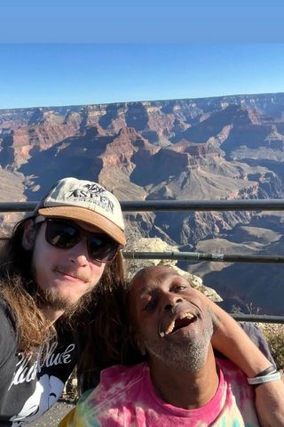 Jacob Giasomo and Larry LeBron Jordan LeeCredit: Jacob Giasomo