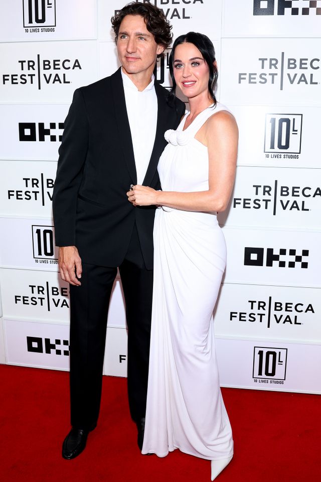 Justin Trudeau and Katy Perry at the Tribeca Festival's World Premiere of Justin Trudeau and Katy Perry at the Tribeca Festival's World Premiere of