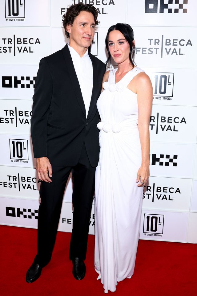 Justin Trudeau and Katy Perry at the Tribeca Festival's World Premiere of Justin Trudeau and Katy Perry at the Tribeca Festival's World Premiere of