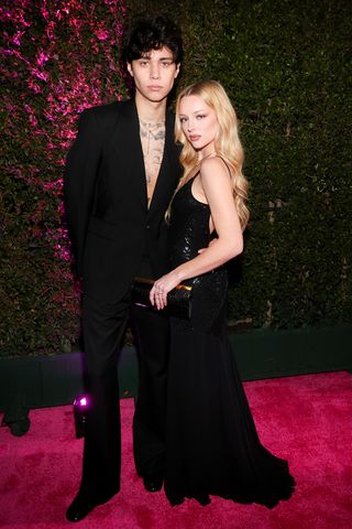 Landon Barker and Skyla Sanders attend the TikTok Awards at the Hollywood Palladium in L.A. on Dec. 18, 2025Credit: Christopher Polk/Billboard via Getty