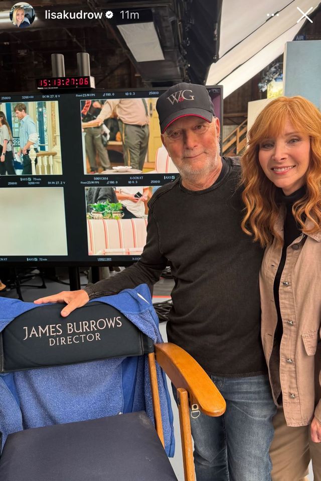 Matt Le Blanc posts tribute to James Burrows James Burrows and Lisa KudrowCredit: Lisa Kudrow/Instagram