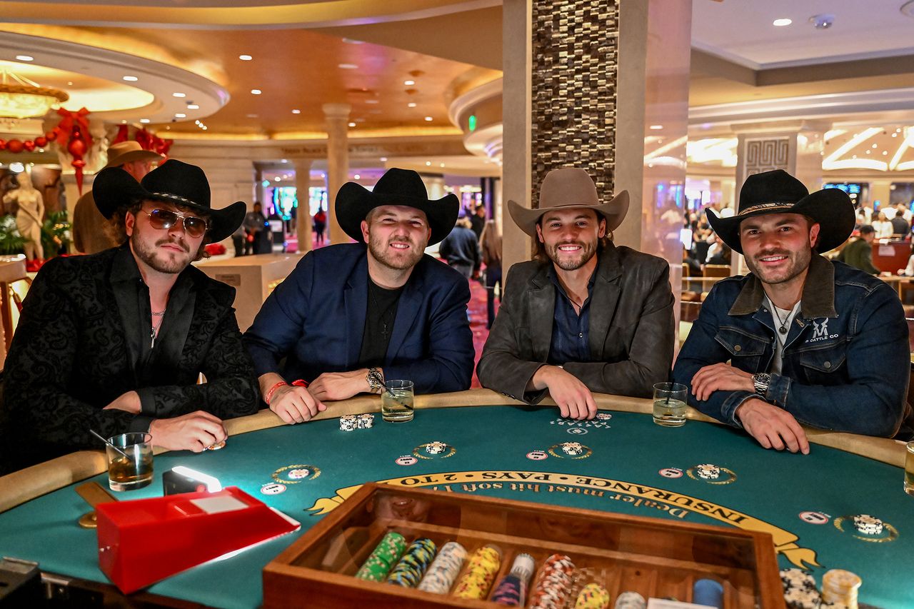 Brayden McBee, Cole McBee, Jesse McBee, Steven McBee Jr. on 'The McBee Dynasty: Real American Cowboys'Credit: Bryan Steffy/Bravo
