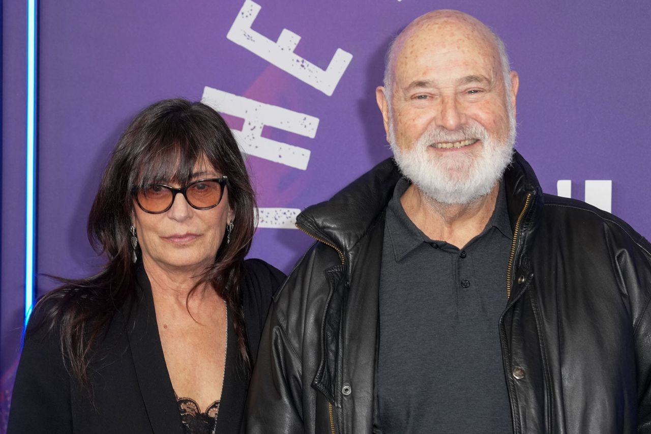 Michele Singer Reiner and Rob Reiner on February 14, 2025 in New York, New York.Credit: John Nacion/Variety via Getty