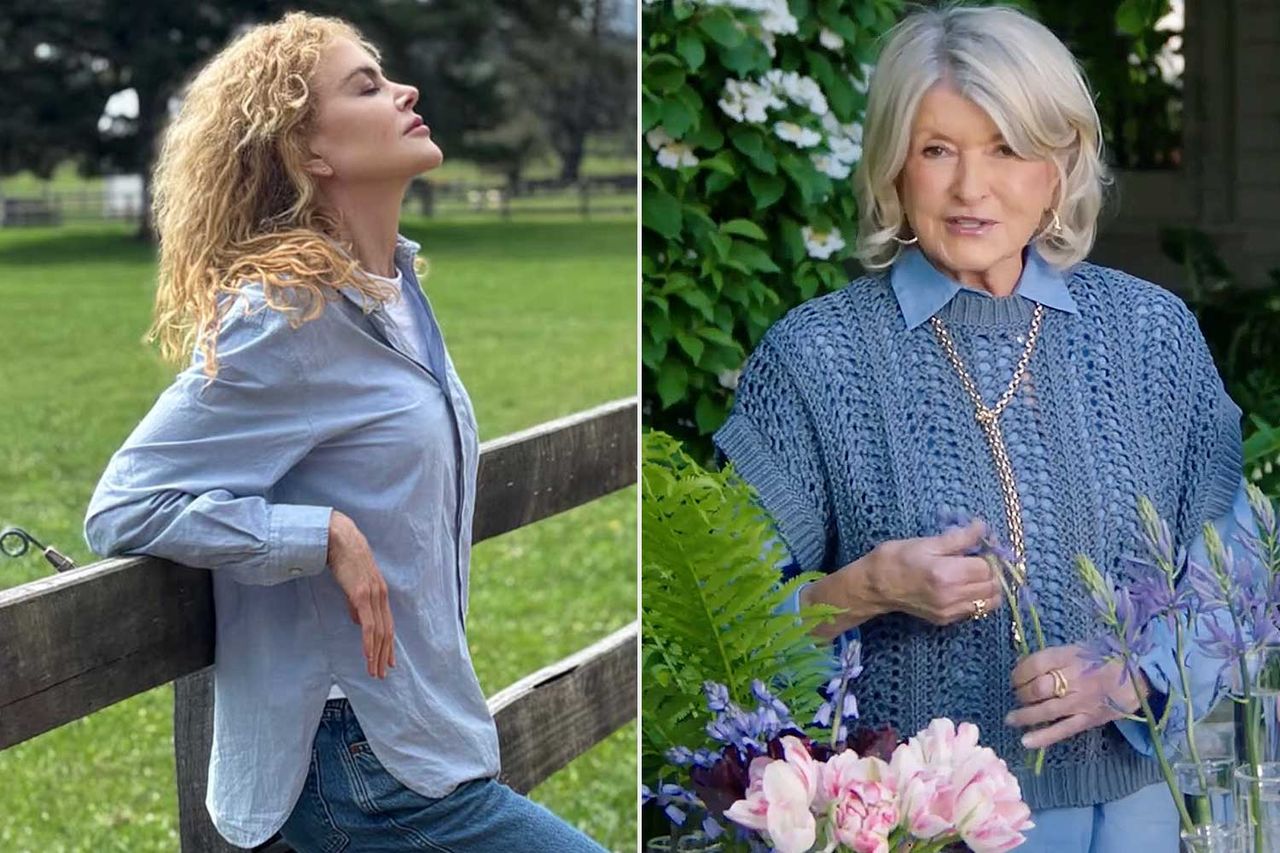 Credit: Nicole Kidman/Instagram; Martha Stewart/Instagram