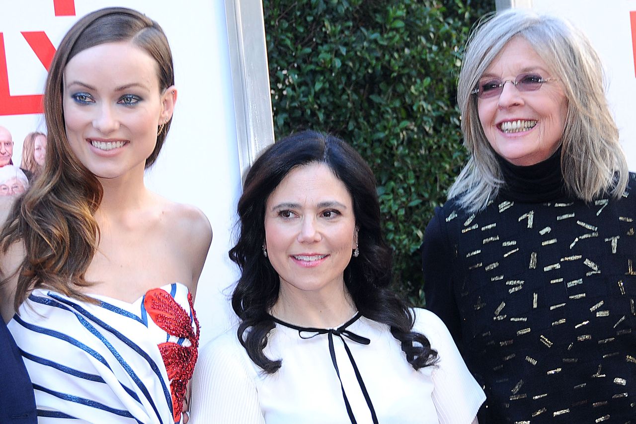 Olivia Wilde, Alex Borstein and Diane Keaton at the premiere for 'Love the Coopers' on Nov. 12, 2015Credit: Barry King/Getty