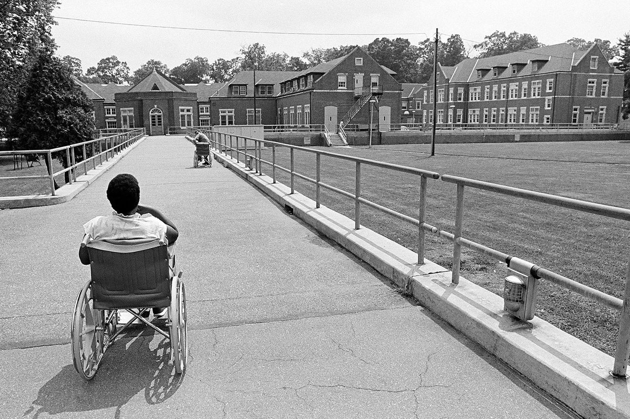 Pennhurst Center in Spring City, Pa., in 1984.Credit: AP Photo/Art Wilkinson