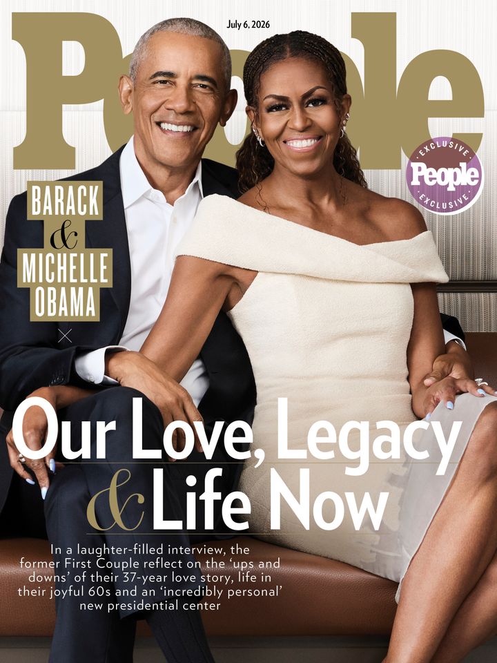 President Barack Obama and Michelle Obama cover the July 6, 2026, issue of PEOPLE magazineCredit: Matt Sayles