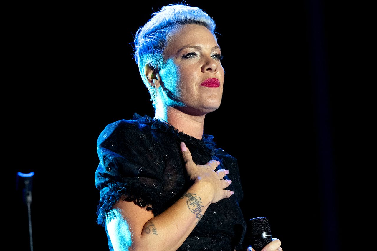 Pink in September 2024Credit: Scott Dudelson/Getty
