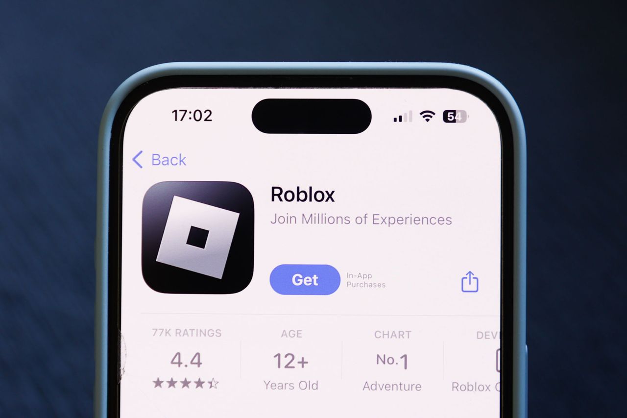 Roblox app on phone (stock image)Credit: Jakub Porzycki/NurPhoto via Getty