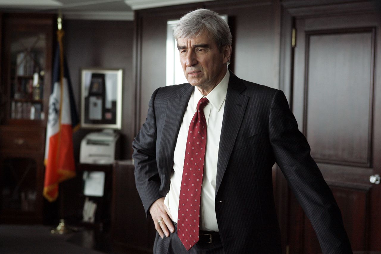 Sam Waterston as DA Jack McCoy in 'Law & Order' in 2008Credit: Virginia Sherwood/NBCU Photo Bank/NBCUniversal via Getty