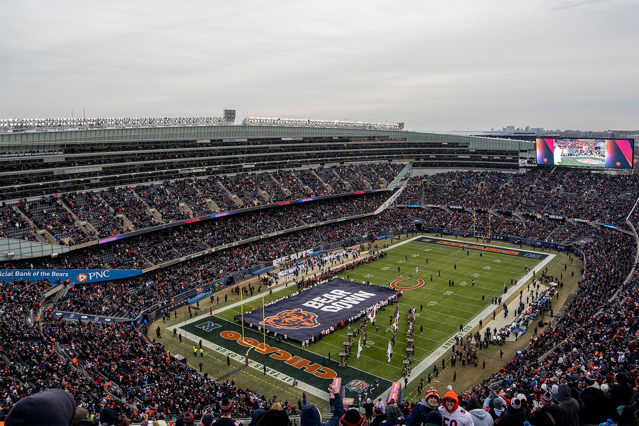 A general view of Soldier Field before an NFL football game between the Chicago Bears and the Detroit Lions at Soldier Field on Jan. 4, 2026Credit: Ben Hsu/Icon Sportswire via Getty