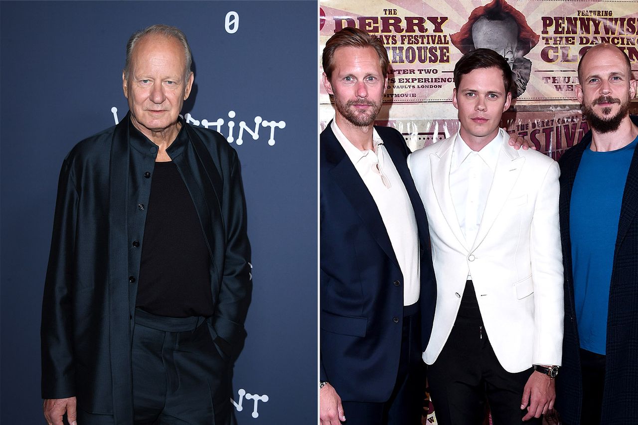 Stellan Skarsgård, and Alexander, Bill and Gustaf Skarsgård.Credit: Steve Granitz/FilmMagic;Eamonn M. McCormack/Getty