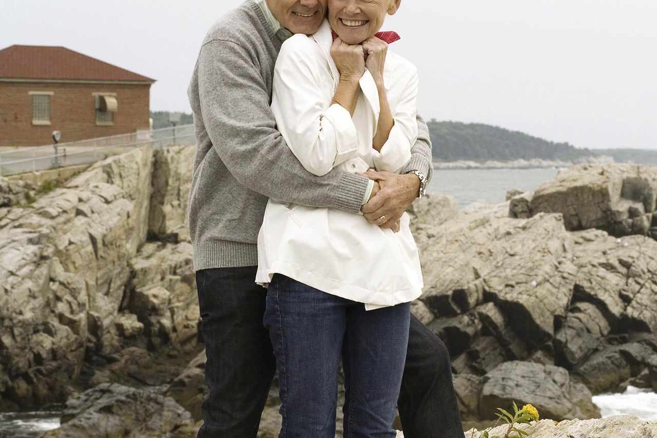 A tourist couple visits Portland, MaineCredit: Getty