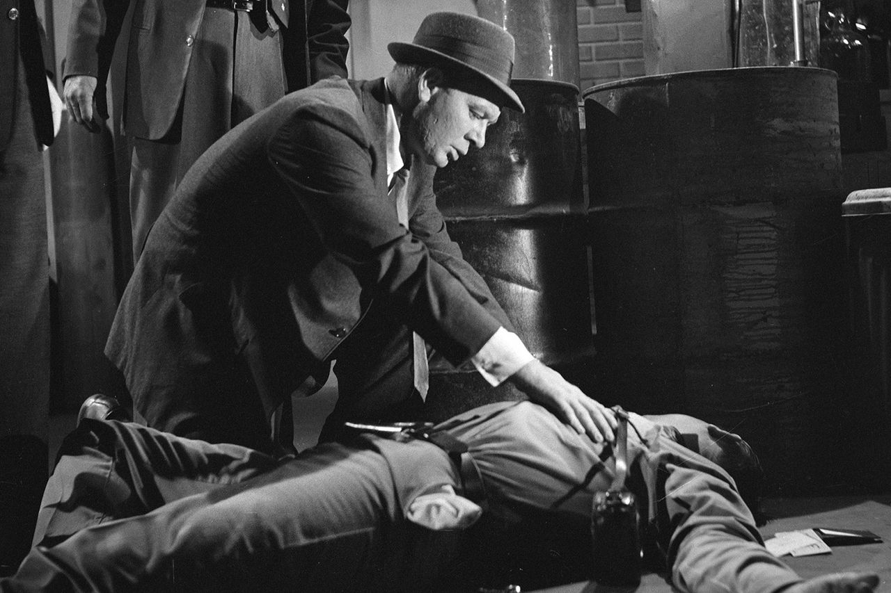 Wesley Lau as Lt. Andy Anderson in 'Perry Mason' in 1962.Credit: CBS via Getty