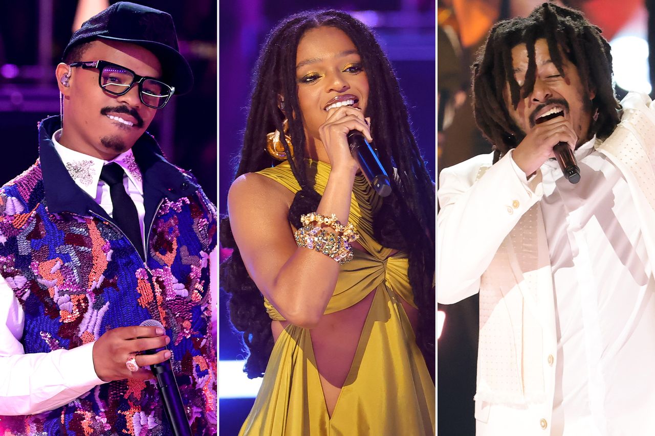 YG Marley, Selah Marley and Zion MarleyCredit: Kevin Winter/Getty (3)