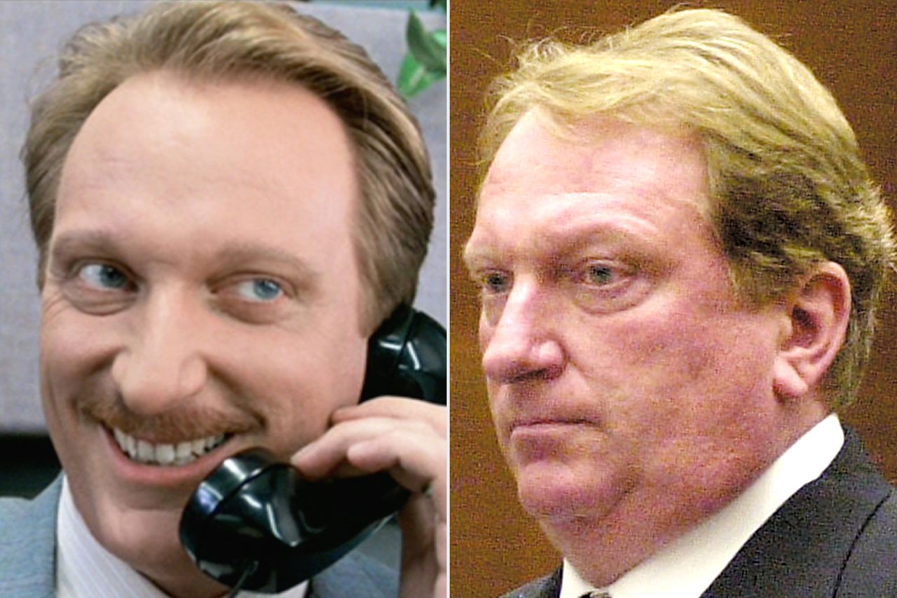 Jeffrey Jones as Ed Rooney Jeffrey Joes as Ed Rooney in 'Ferris Bueller's Day Off'; Jeffrey Jones in Los Angeles Superior Court on November 21, 2002Credit: CBS via Getty; Nick Ut-Pool/Getty