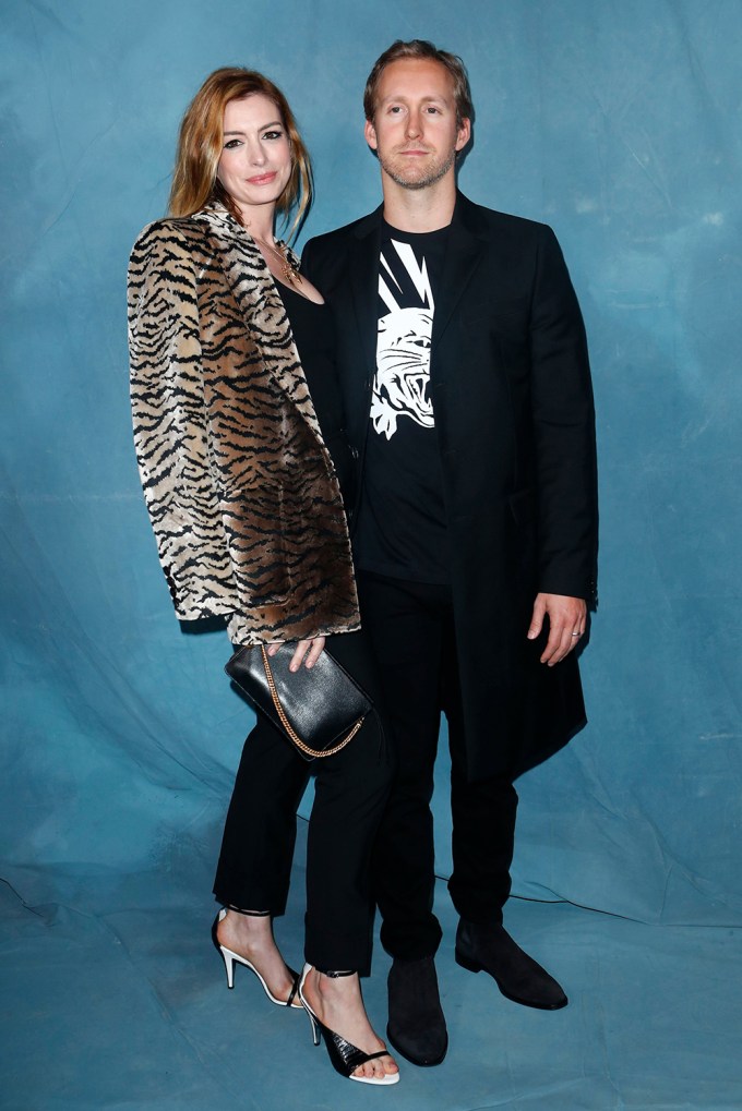 Adam Shulman and Anne Hathaway Looking Chic