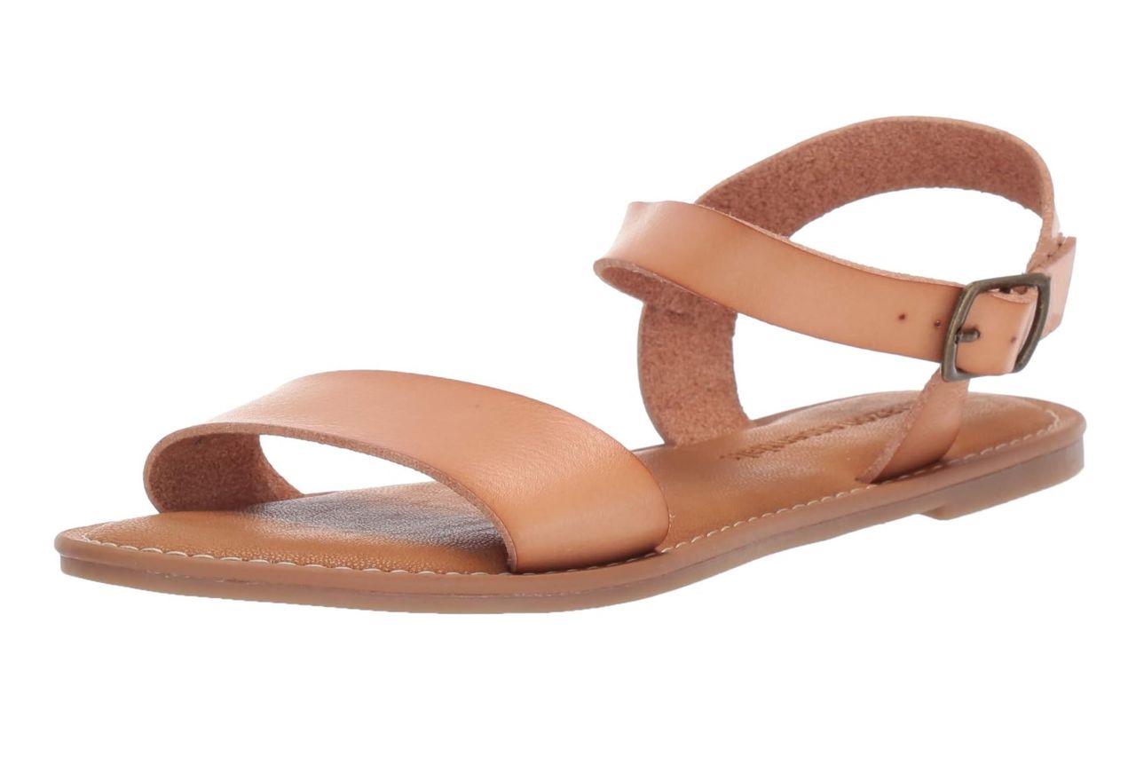 Amazon Essentials Two Strap Buckle Sandal Credit: Amazon