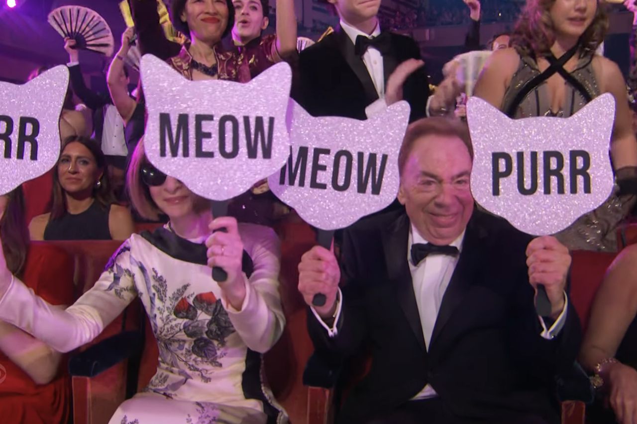 Anna Wintour during the 2026 Tony's Credit: CBS