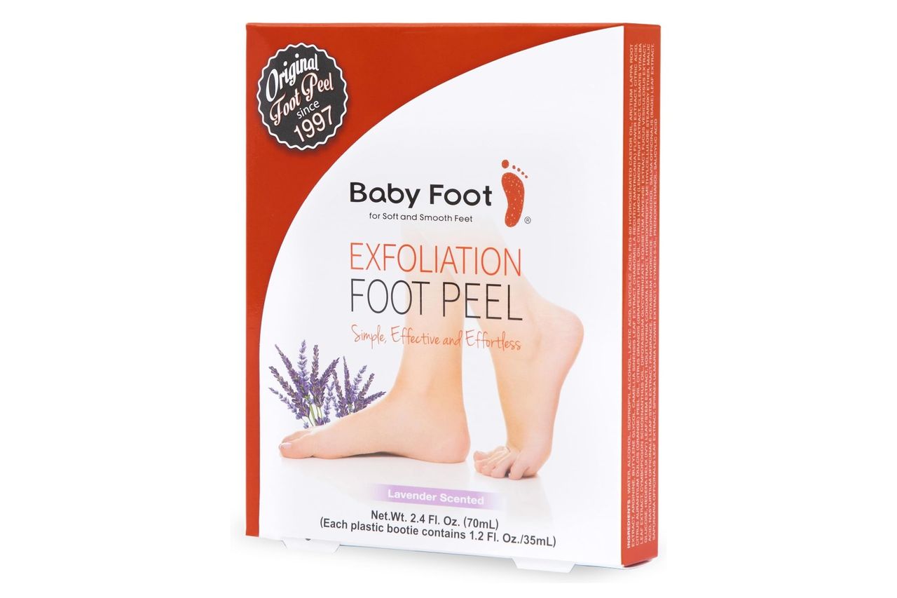 Baby Foot Original Exfoliation Foot Peel Credit: Amazon