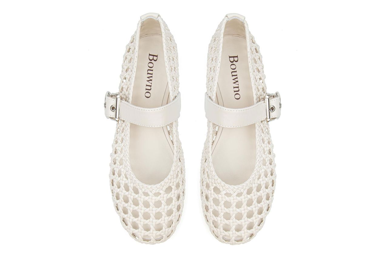 Amazon Bouwno Woven Ballet Flats Credit: Amazon