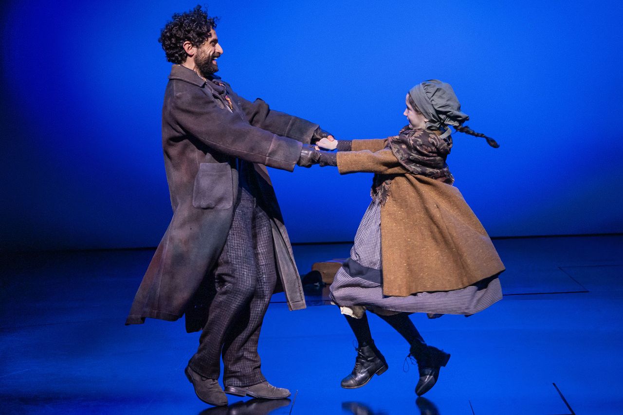 Brandon Uranowitz an Tabitha Lawing in 'Ragtime' on BroadwayCredit: Matthew Murphy