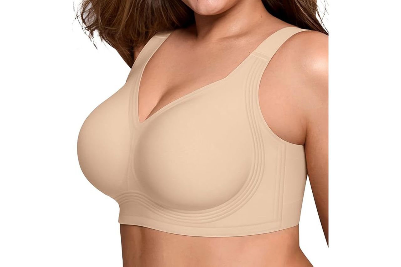 Bras Supportive Wireless Push Up Bra Credit: Amazon