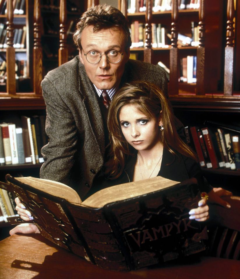 Anthony Head and Sarah Michelle Gellar in 'Buffy the Vampire Slayer' in 1997Credit: ames Sorenson/20th Century Fox Tv/Kobal/Shutterstock