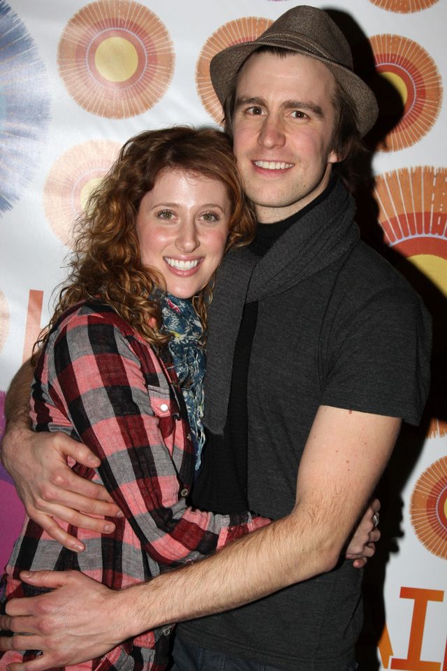 Caissie Levy and Gavin Creel at a press event for 'Hair' on Jan. 30, 2009 in New York CityCredit: Bruce Glikas/FilmMagic